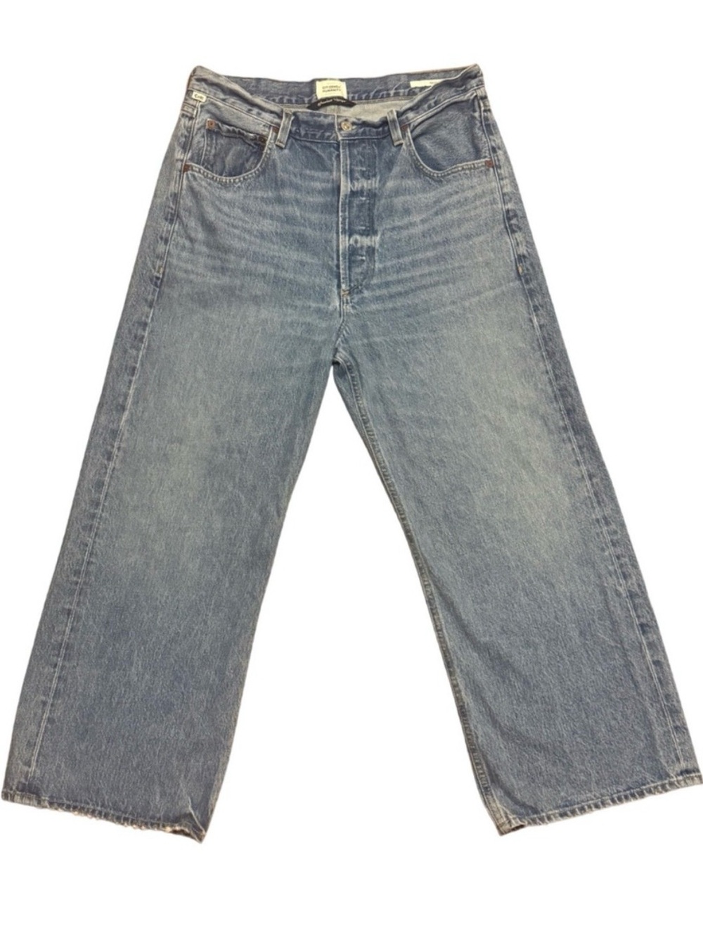 Citizens of Humanity Gaucho High Rise Wide‑Leg Jeans Premium Vintage Size 30